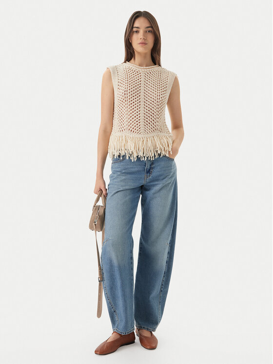 ONLY ONLY Τοπ Kimmie 15365146 Μπεζ Regular Fit