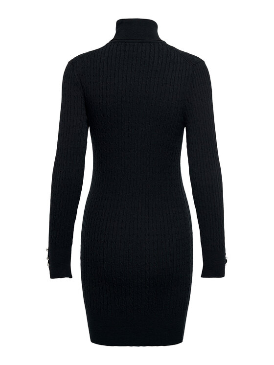 ONLY ONLY Φόρεμα υφασμάτινο 15307641 Μαύρο Slim Fit