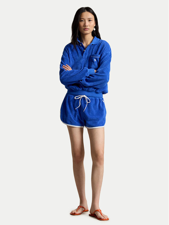 Polo Ralph Lauren Polo Ralph Lauren Спортни шорти 211A12956001 Син Relaxed Fit