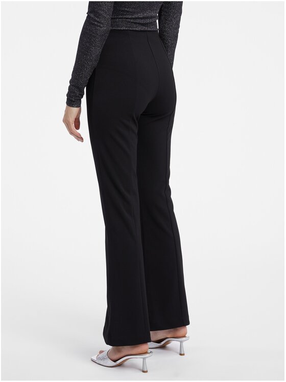 Orsay Orsay Spodnie damskie 354060660000__XL Czarny Regular Fit
