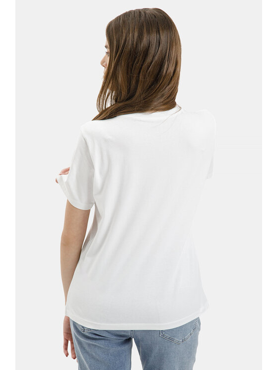 Cross Jeans Cross Jeans T-Shirt 56267-008 Biały