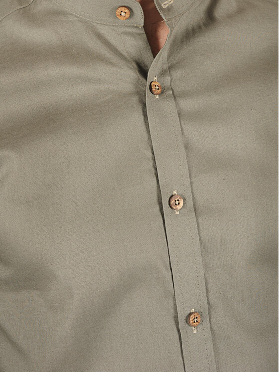 Evenemen Evenemen Koszula James Khaki Slim Fit