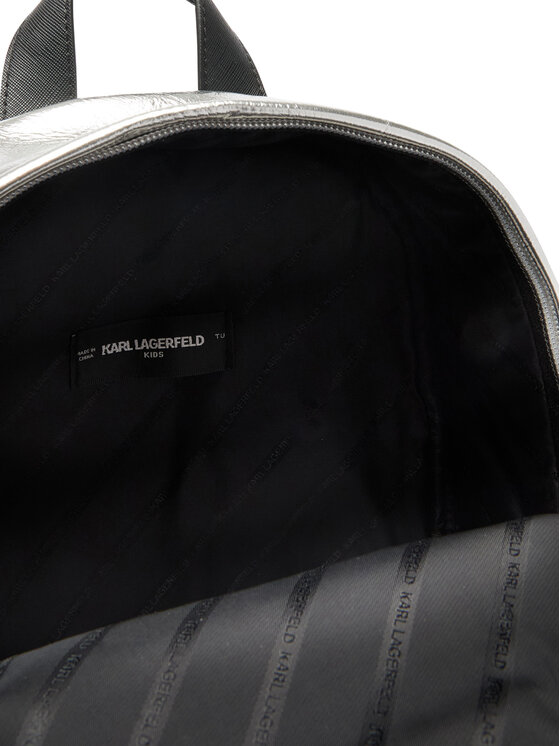 Karl Lagerfeld Kids Karl Lagerfeld Kids Batoh This Is St Tropez D3 Z31215 Stříbrná