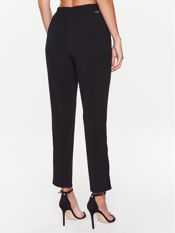 Liu Jo Sport Liu Jo Sport Штани з тканини TA3192 TS423 Чорний Regular Fit