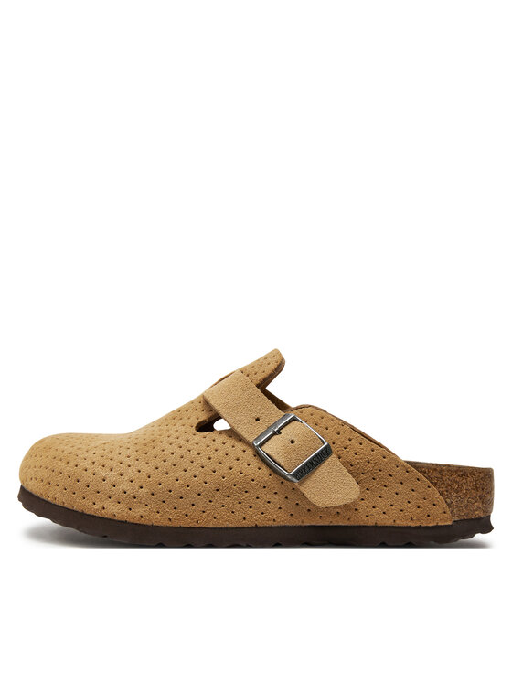 Birkenstock Birkenstock Nazouváky Boston 1027014 Béžová