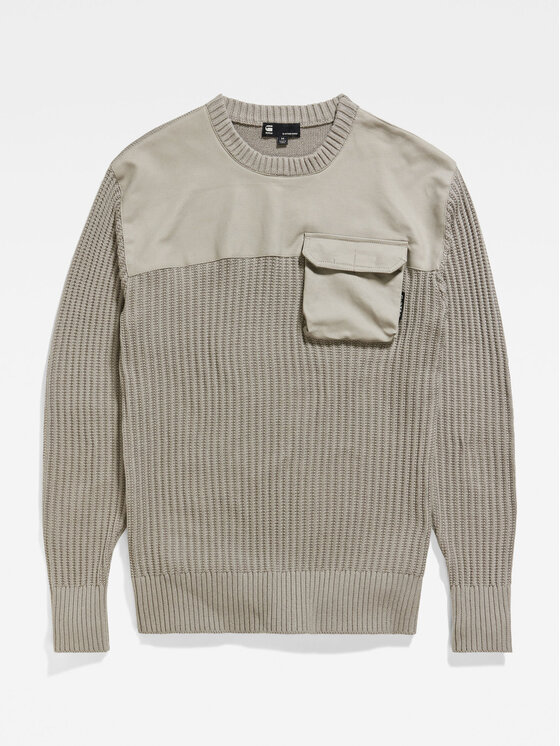 G-Star Raw G-Star Raw Pulover Army D23525-D496-G106 Bež Regular Fit