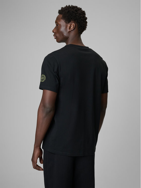 4F 4F T-Shirt FLUID EXPRESSIONS Czarny Regular Fit