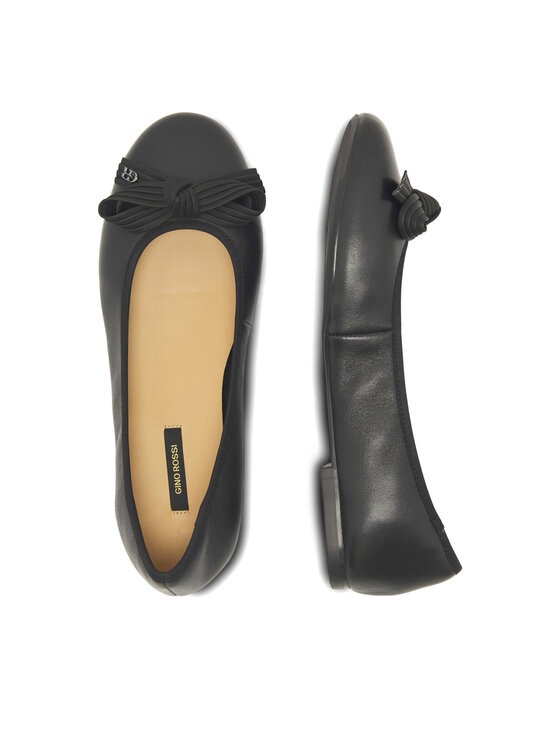 GINO ROSSI Gino Rossi Baleriny COZY-HS001-1-2 Czarny