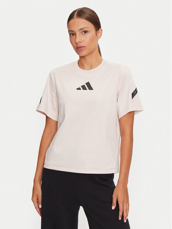 adidas T-krekls Z.N.E. JF4781 Rozā Regular Fit