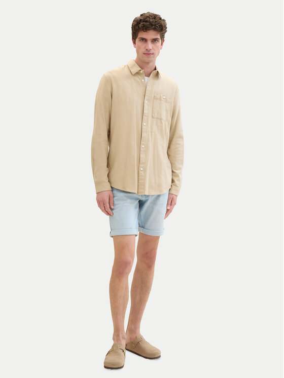 Tom Tailor Denim Tom Tailor Denim Τζιν σορτσάκια 1040209 Μπλε Regular Fit
