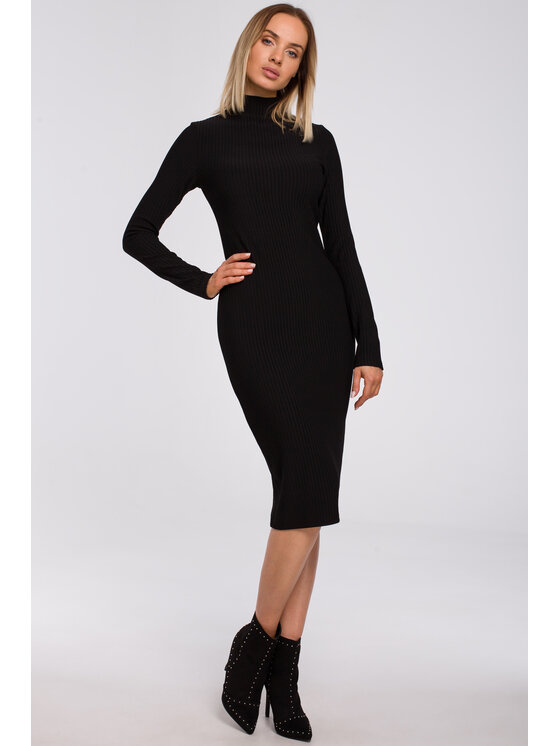 Made of Emotion Made of Emotion Vestito di maglia M542 Nero