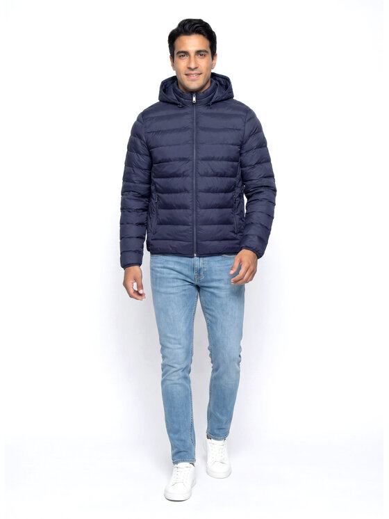 Pako Lorente Pako Lorente Kurtka przejściowa B000B-5X-002 Granatowy Regular Fit