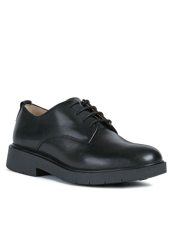 Geox Geox Oxfordky D Spherica Ec1 D16QRA 00043 C9999 Čierna