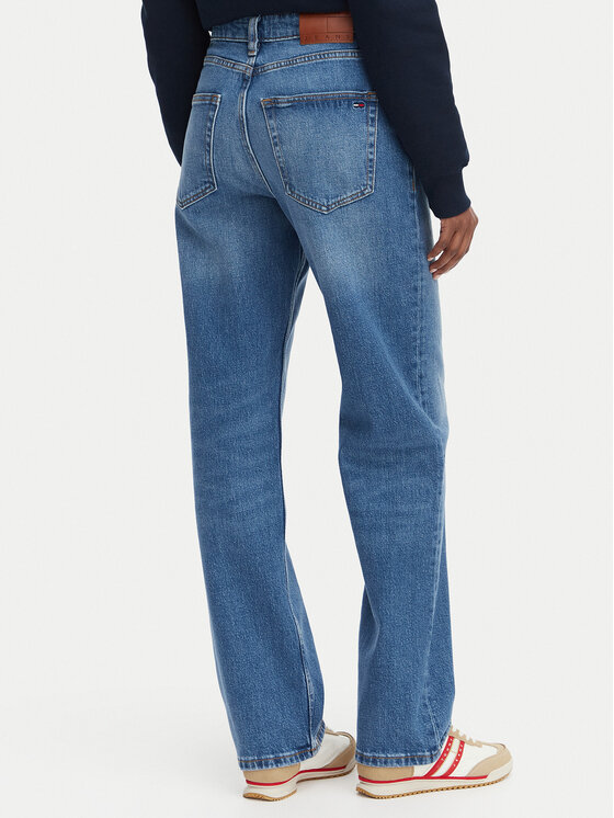Tommy Jeans Tommy Jeans Дънки Layla DW0DW23158 Син Straight Fit