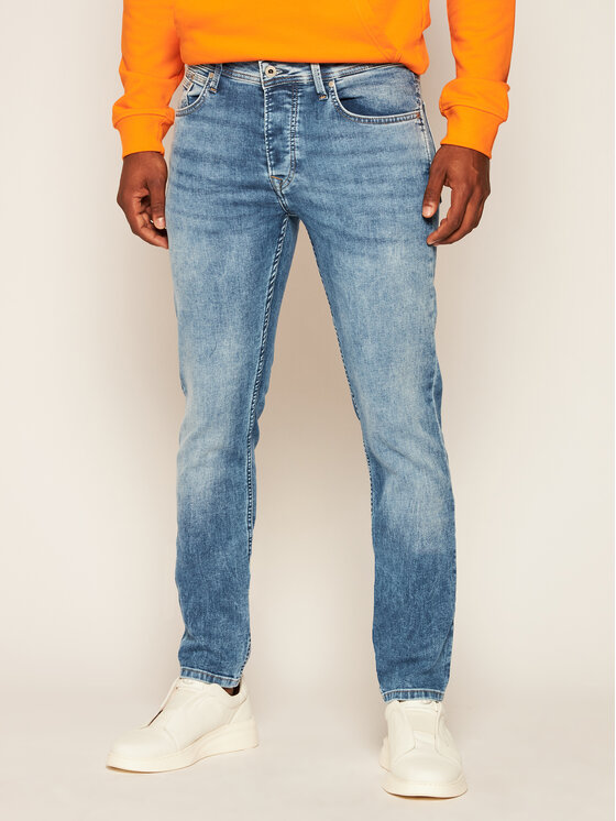 Pepe Jeans Jeans Chepstow PM200982 Blu Slim Fit • Modivo.it