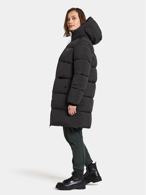 Didriksons Didriksons Kurtka zimowa Nomi Wns Parka 3 504832 Czarny Regular Fit