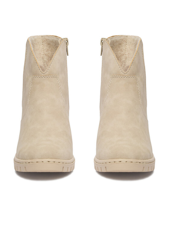 Rieker Rieker Botine CEO-Y2553-60 Bej deschis