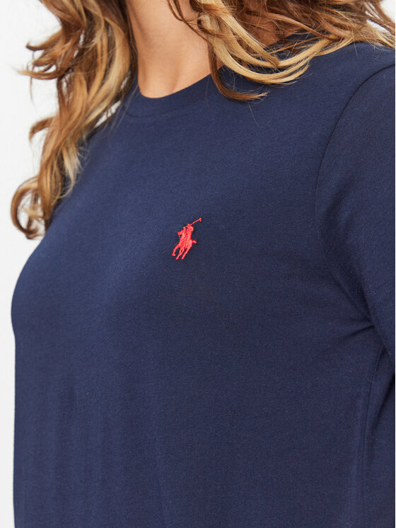 Polo Ralph Lauren Polo Ralph Lauren Μπλουζάκι 211898699002 Σκούρο μπλε Regular Fit