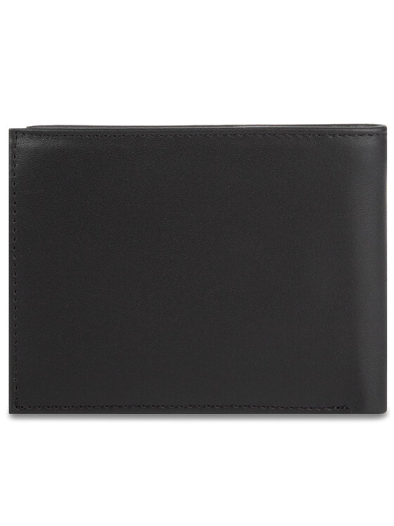 Tommy Hilfiger Tommy Hilfiger Liels vīriešu maks Eton Cc And Coin Pocket AM0AM00651 Melns