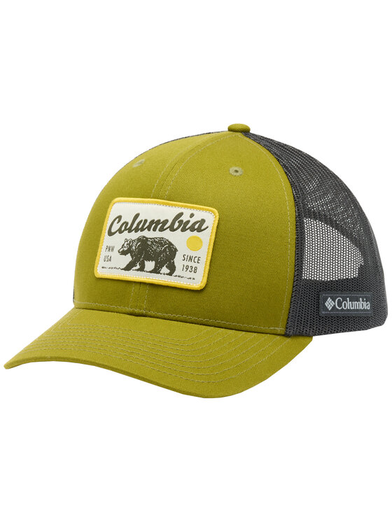 Columbia Columbia Cappellino Mesh Snap Back Hat Verde