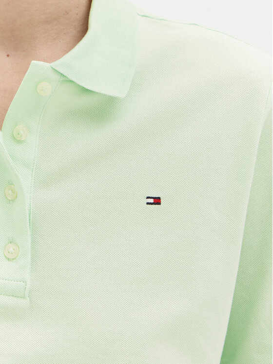 Tommy Hilfiger Tommy Hilfiger Polo 1985 WW0WW43224 Zielony Regular Fit