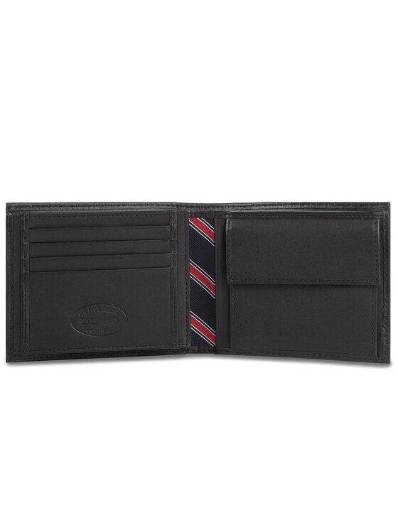 Tommy Hilfiger Tommy Hilfiger Novčanik Eton Trifold AM0AM00657 Crna