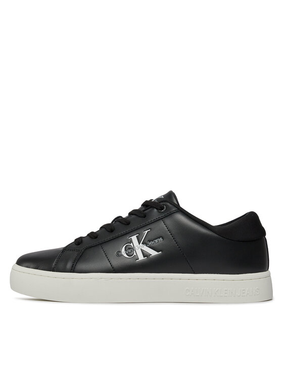 Calvin Klein Jeans Calvin Klein Jeans Tenisice Classic Cupsole Low Laceup Lth YM0YM00864 Crna
