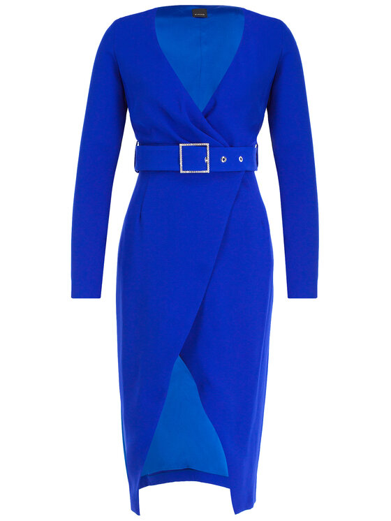 PINKO Pinko Koktejlové šaty 20192 PBK2 1B146K.4575 Modrá Regular Fit