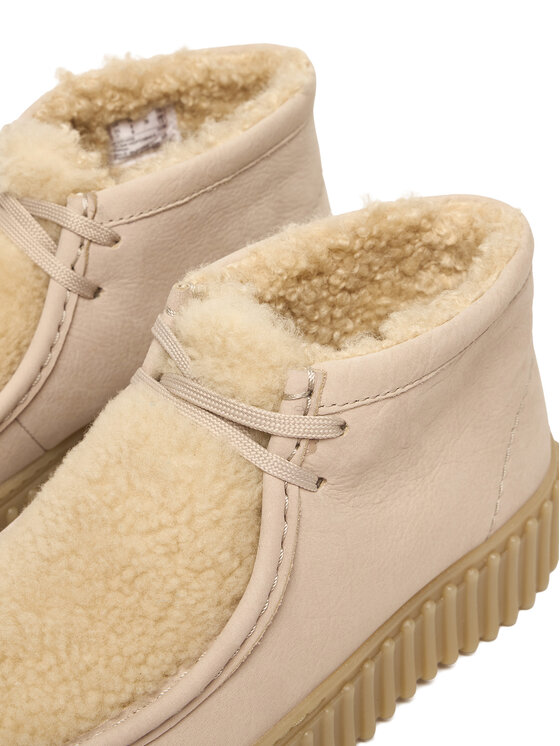 Clarks Clarks Trzewiki Torhill Moss 26182914 Beżowy