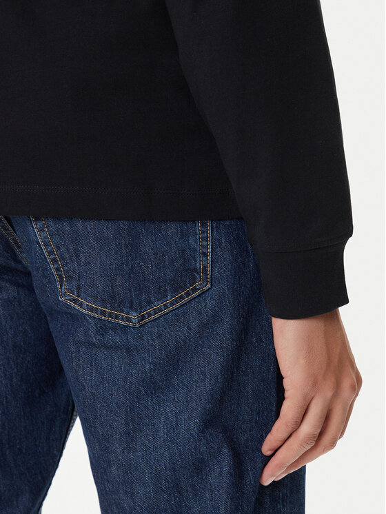 Guess Jeans Guess Jeans Majica dugih rukava M5BI77 K8FQ4 Crna Regular Fit