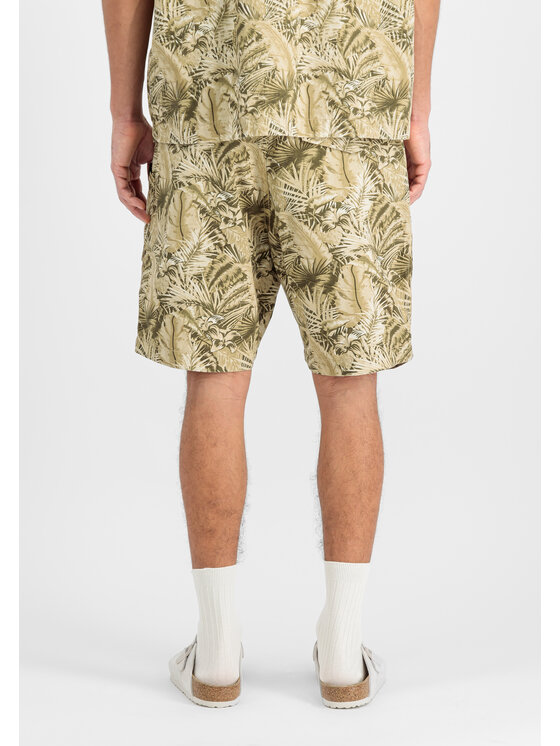 Alpha Industries Alpha Industries Szorty Honolulu Safari Short Beżowy Relaxed Fit