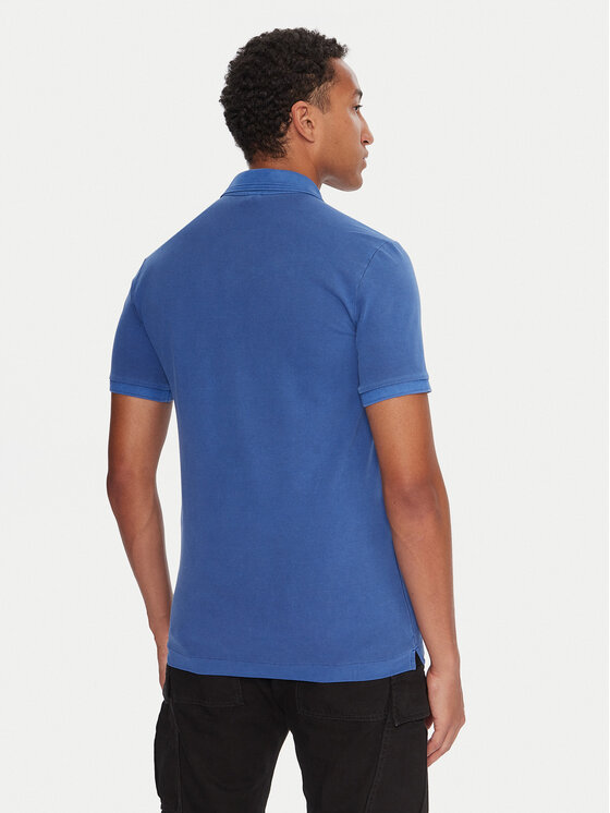 G-Star Raw G-Star Raw Polo marškinėliai Dunda D11595-D756 Mėlyna Slim Fit