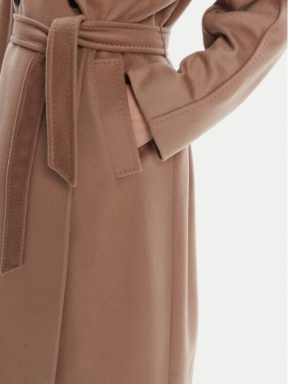 Weekend Max Mara Weekend Max Mara Villane mantel Resina 2525016031 Pruun Regular Fit