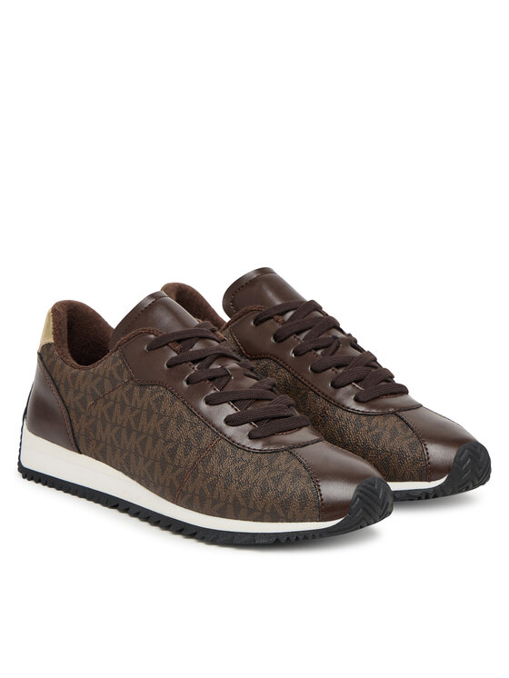 MICHAEL Michael Kors MICHAEL Michael Kors Sneakersy Rhodes Trainer 43R6RHFS3L Brązowy