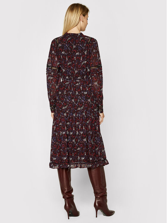 MICHAEL Michael Kors MICHAEL Michael Kors Vestito da giorno Paisley Georgette and Lace Ruffled MF0800UFFS Multicolore Regular Fit