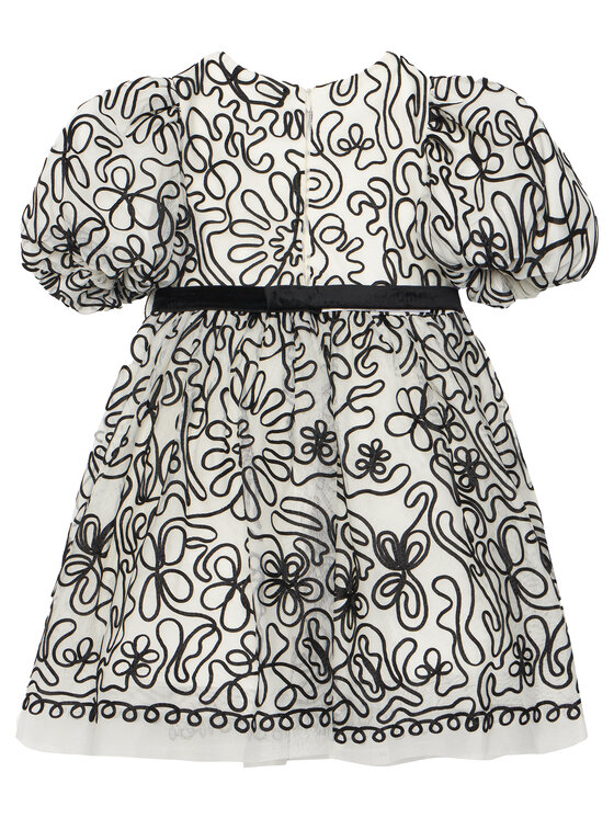 Abel & Lula Abel & Lula Sukienka elegancka 5524 Écru Regular Fit