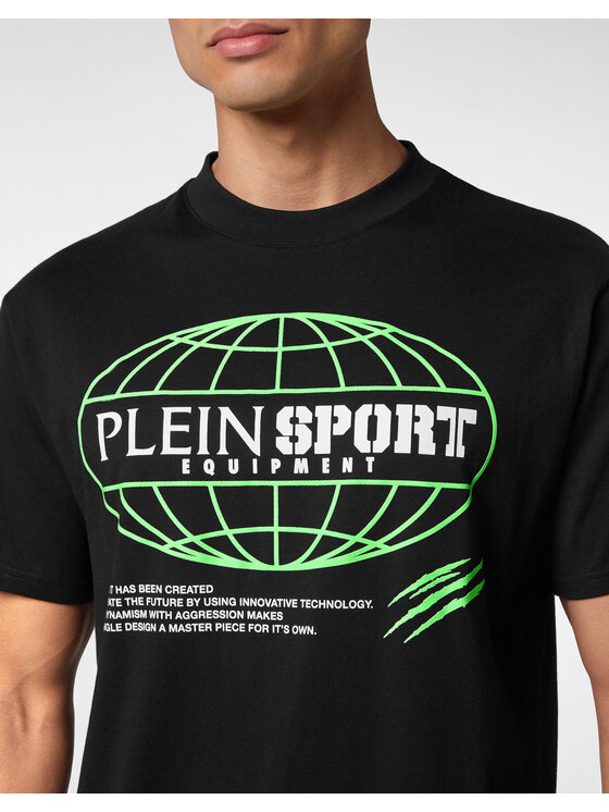 Plein Sport Plein Sport T-Shirt 2127 Czarny Regular Fit
