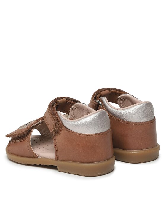 Geox ELTHAN GIRL - Sandalias - Navy/silver/azul Marino