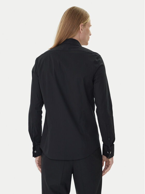 Calvin Klein Calvin Klein Košulja LV019EU063 Crna Slim Fit
