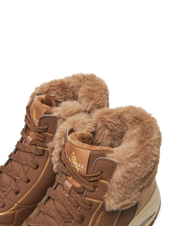 Skechers Skechers Šnurovacia obuv 167993/TPGD Hnedá