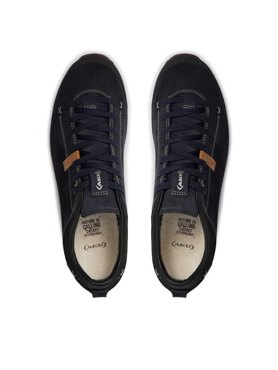 Aku Aku Pārgājienu apavi Bellamont 3 Suede GT GORE-TEX 504.3 Tumši zils