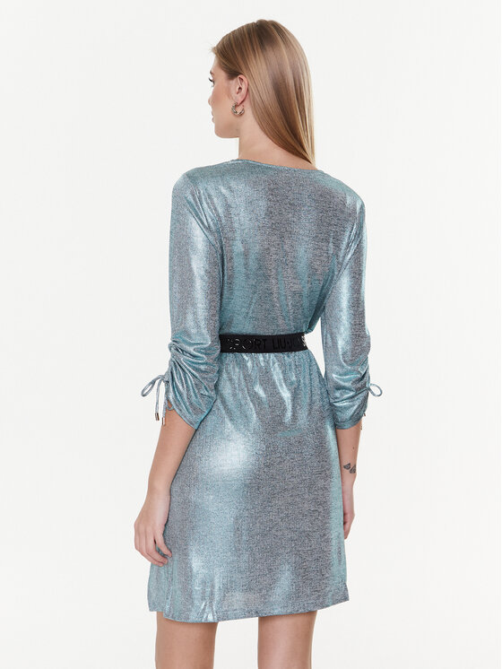 Liu Jo Sport Liu Jo Sport Коктейльна сукня TA3094 J6580 Голубий Regular Fit