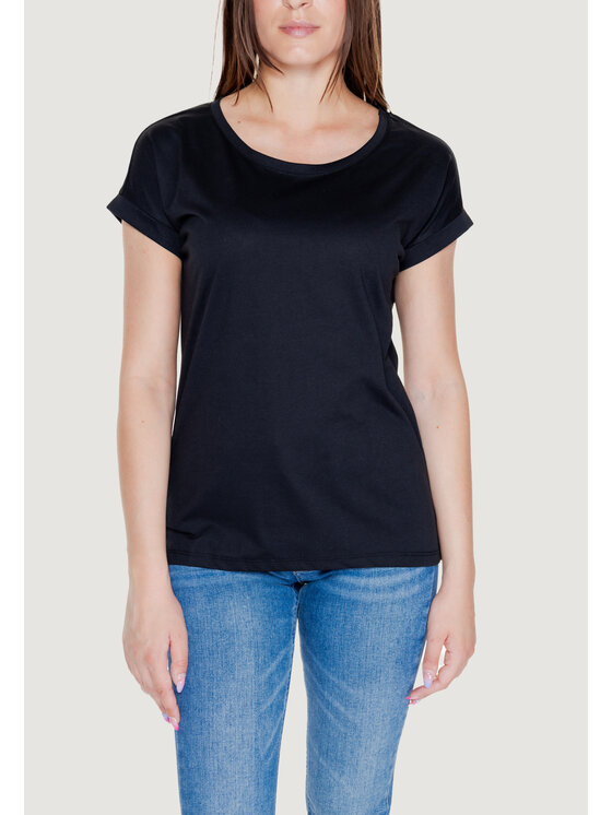 Vila Vila T-shirt VIDREAMERS NEW PURE NOOS Nero Shirt Fit