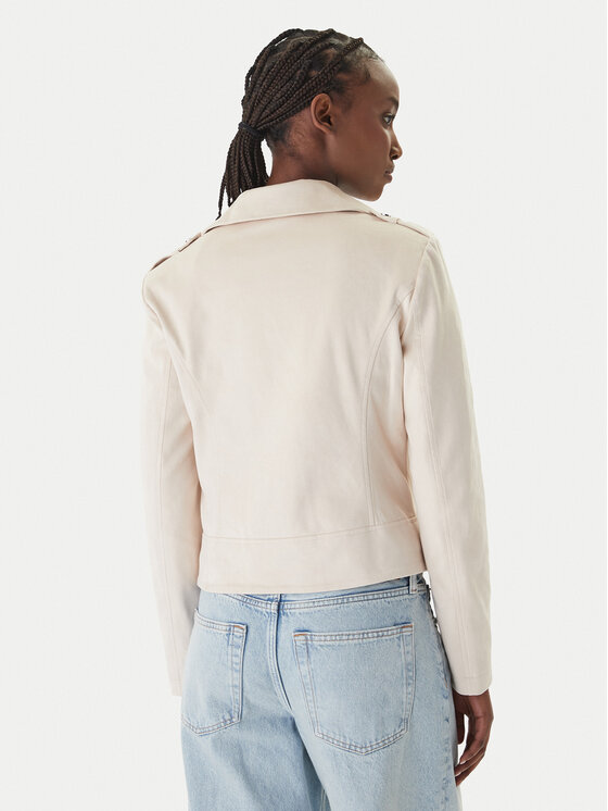 Guess Guess Übergangsjacke W6GL10 W1968 Écru Regular Fit