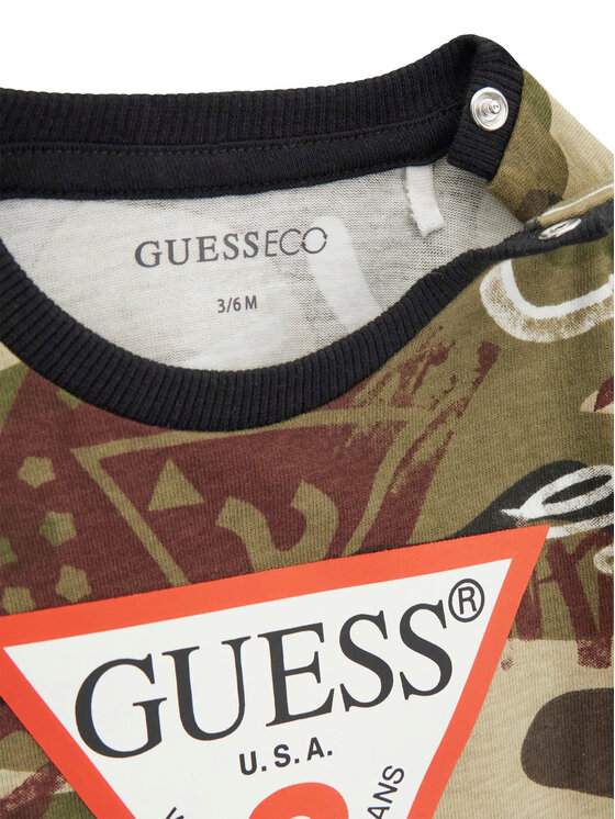 Guess Guess Set majica i hlače I6BG01 K5800 Crna Regular Fit