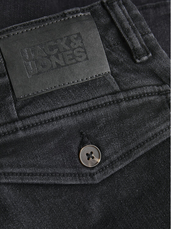 Jack&Jones Junior Jack&Jones Junior Traperice Paul 12259334 Crna Slim Fit