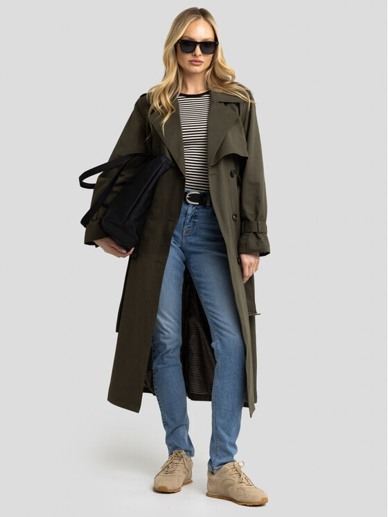 BIG STAR BIG STAR Jeansy KATRINA_HIGH_WAIST_355_190 Niebieski Slim Fit