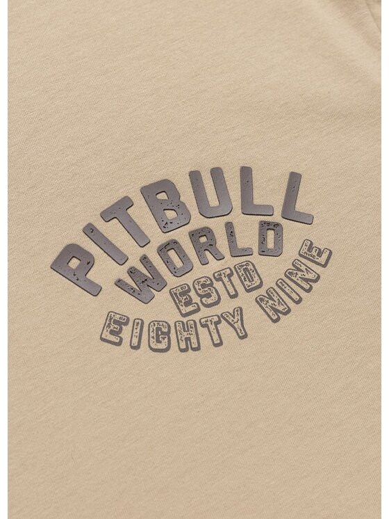 PITBULL PITBULL T-Shirt GUARDIAN ANGEL Beżowy Regular Fit