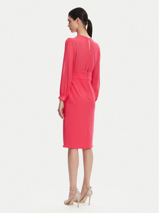 Rinascimento Rinascimento Coctailkleid CFC0123289003 Rosa Regular Fit