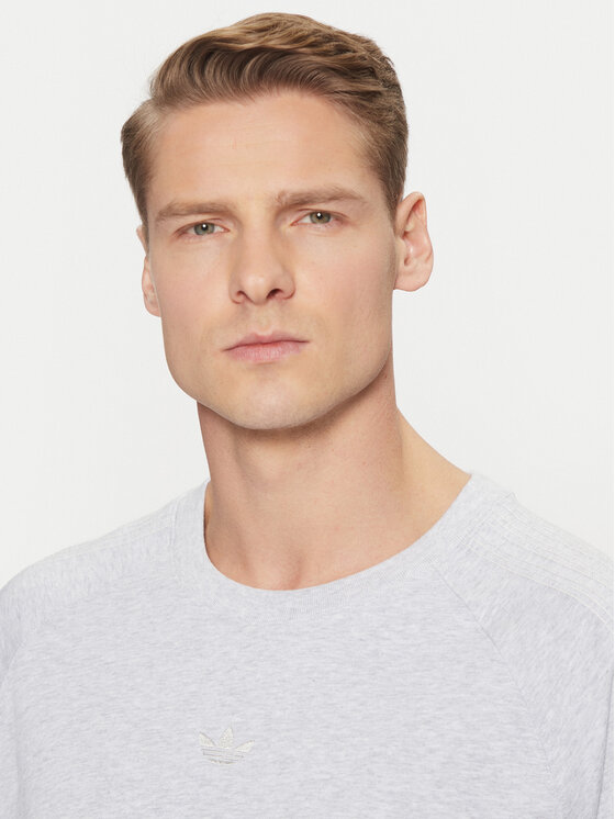adidas adidas Тишърт Premium Essentials JD3275 Сив Loose Fit